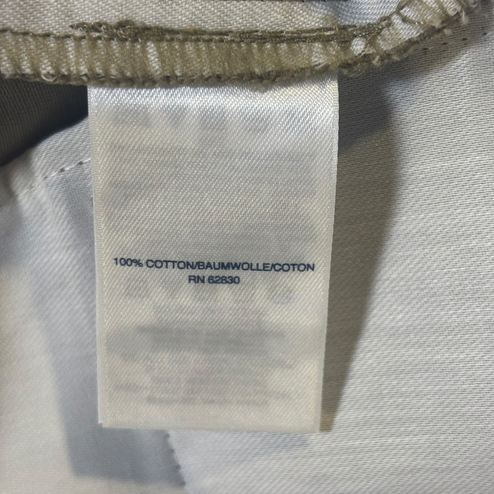 Lands End Mens Traditional Fit‎ Pleated Khaki Cotton Dress Pants Size 37x30 - Picture 6 of 10